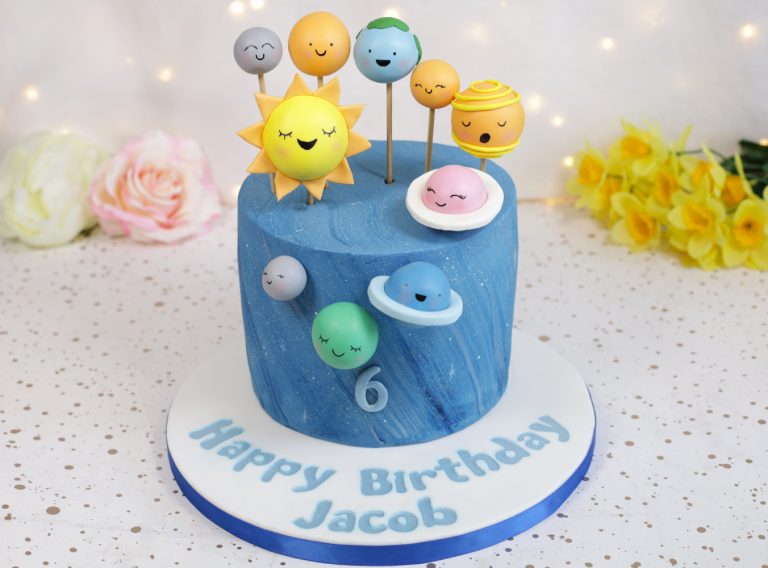 Cute Solar System Cake Cakey Goodness