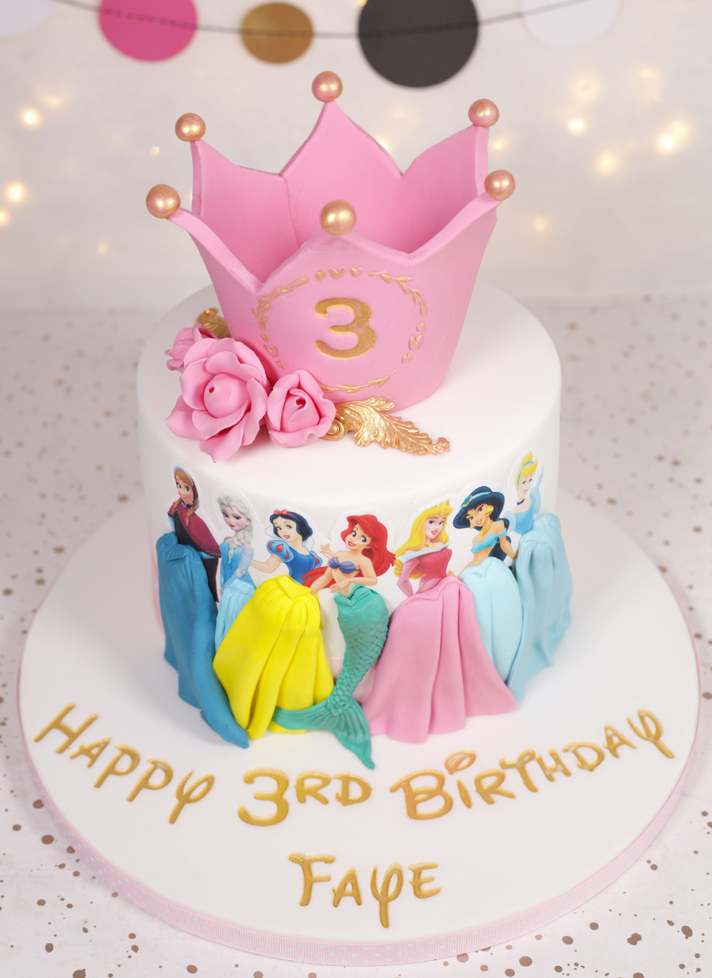 Disney princess Party cake ideas - YouTube