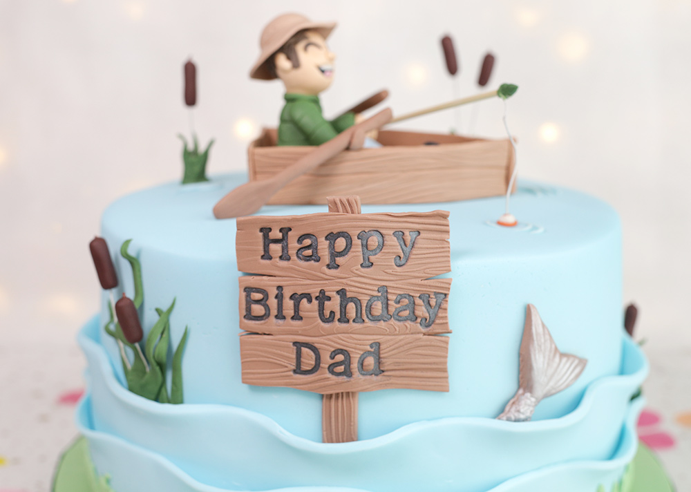 Fishing Boat Themed Birthday Cake | Susie's Cakes