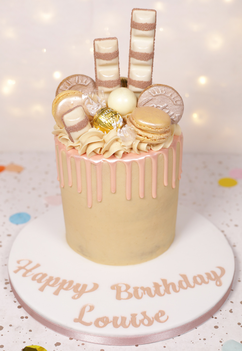 Biscoff Drip Cake - Cakey Goodness