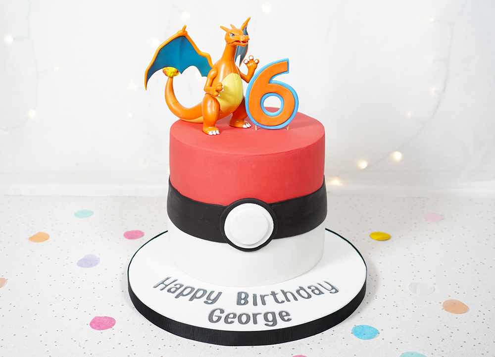 Pokemon Cake! Happy Birthday, Noah! Charizard is a 🔥 pokemon 😍 #poke... |  TikTok